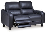 Mercomatic Ocean Power Reclining Loveseat (Online Special Price) - Ornate Home