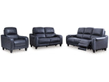 Mercomatic Ocean Power Reclining Sofa, Loveseat and Recliner - Ornate Home