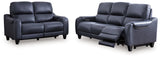 Mercomatic Ocean Power Reclining Sofa and Loveseat - Ornate Home
