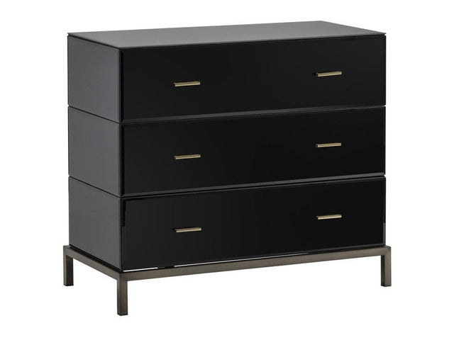 Mercury Black Chest - Ornate Home