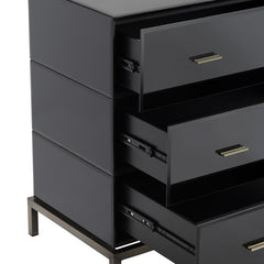 Mercury Black Chest - Ornate Home
