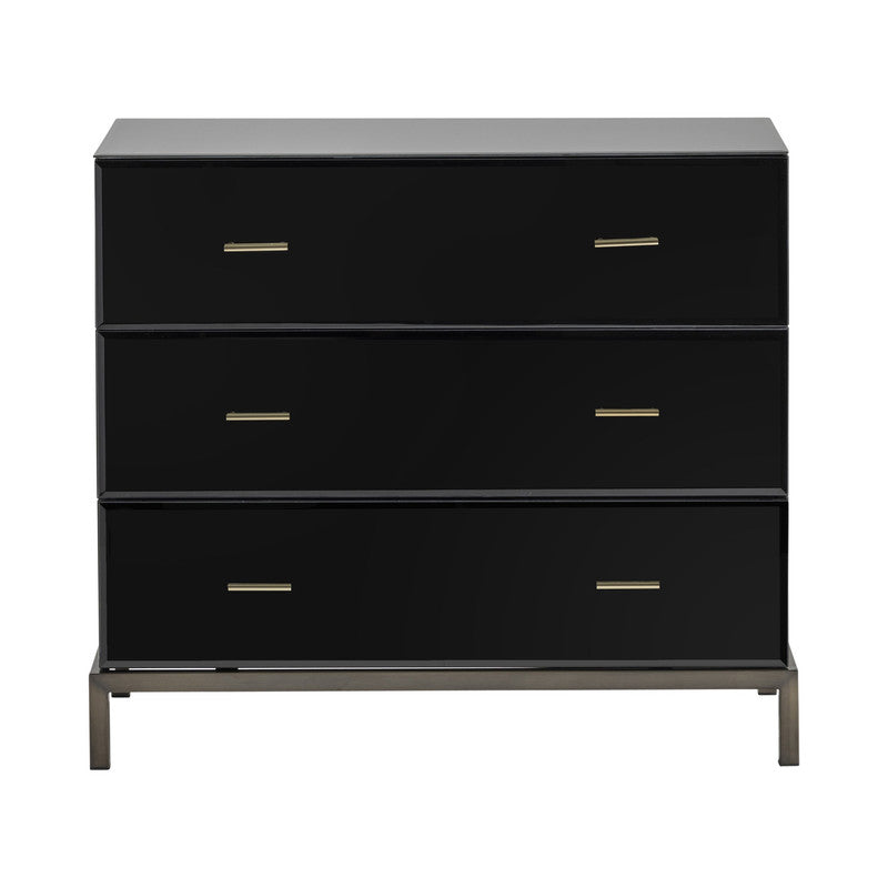 Mercury Black Chest - Ornate Home