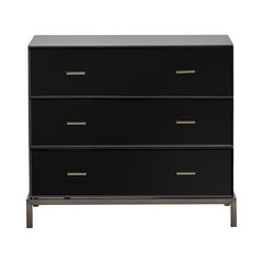 Mercury Black Chest - Ornate Home