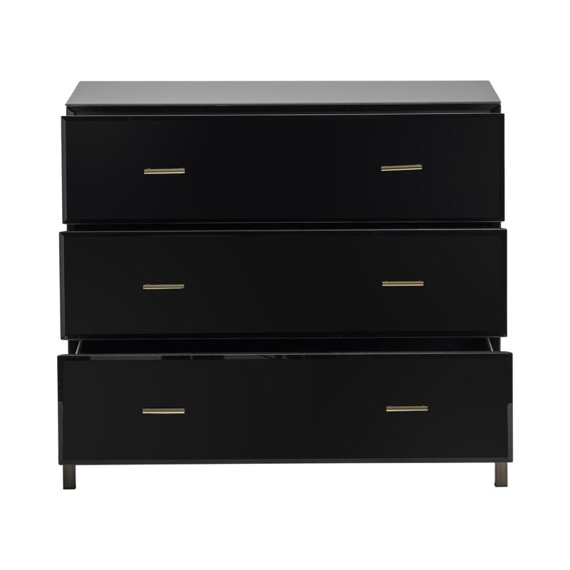 Mercury Black Chest - Ornate Home
