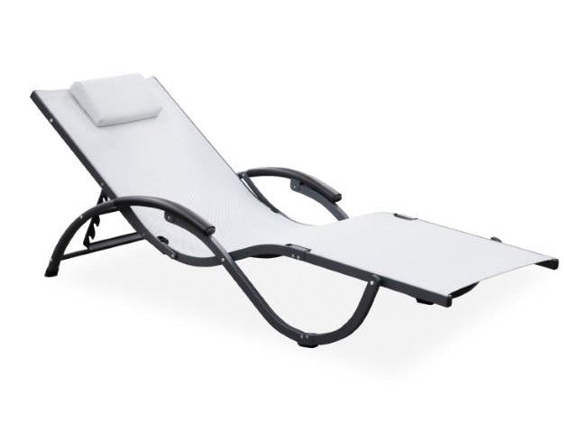 Mercury Dark Gray Lounge Chair - Ornate Home