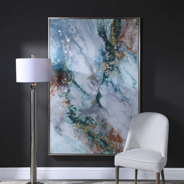 Mercury Hand Multicolor Abstract Art - Ornate Home