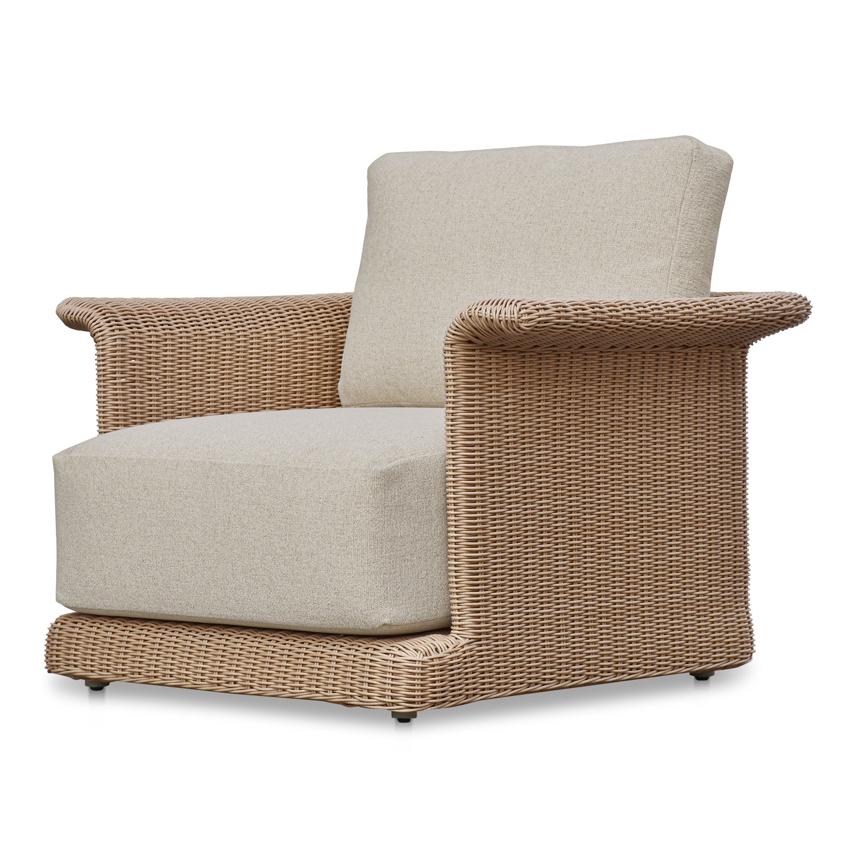 Meredith Beige Outdoor Accent Chair - Ornate Home
