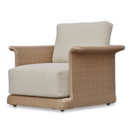 Meredith Beige Outdoor Accent Chair - Ornate Home