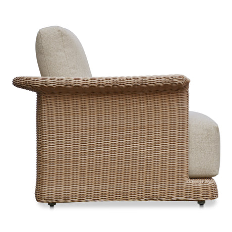 Meredith Beige Outdoor Accent Chair - Ornate Home