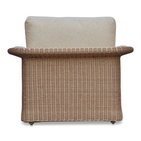 Meredith Beige Outdoor Accent Chair - Ornate Home