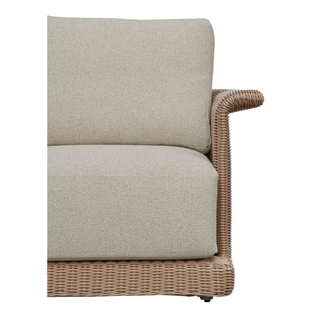 Meredith Beige Outdoor Accent Chair - Ornate Home