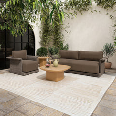 Meredith Brown Outdoor Accent Chair - Ornate Home