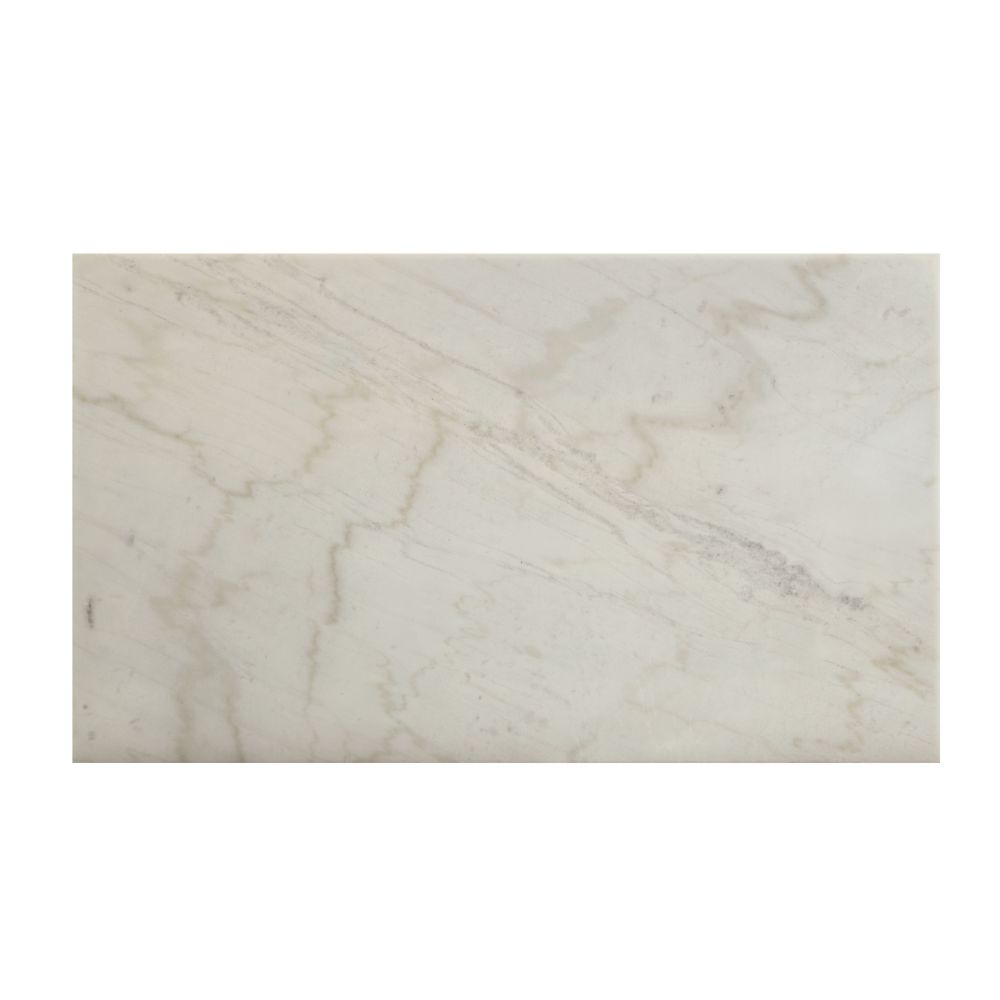 Merel White Marble & Gray Oak Dining Table - Ornate Home