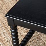 Meridian Black Cocktail Table - Ornate Home