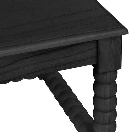 Meridian Black Cocktail Table - Ornate Home