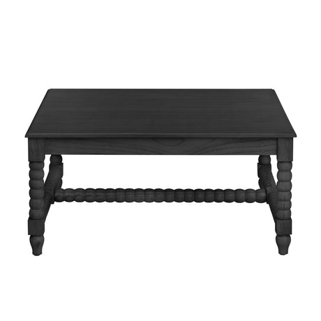 Meridian Black Cocktail Table - Ornate Home