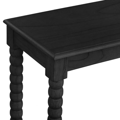 Meridian Black Console Table - Ornate Home