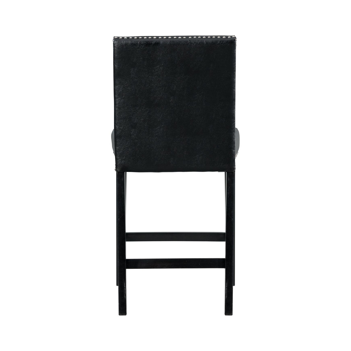Meridian Black Counter Side Chair (Set of 2) - Ornate Home