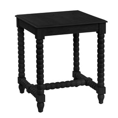 Meridian Black End Table - Ornate Home