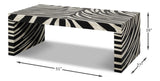 Meridian Brown Bone Inlay Cocktail Table - Ornate Home