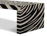 Meridian Brown Bone Inlay Cocktail Table - Ornate Home