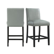 Meridian Grey Counter Side Chair (Set of 2) - Ornate Home