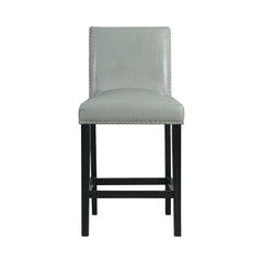 Meridian Grey Counter Side Chair (Set of 2) - Ornate Home