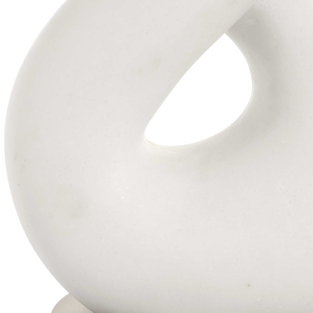 Meridian Ivory Stone Table Lamp - Ornate Home