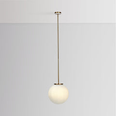 Meridian Milk Glass 16" Pendant