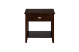 Merlot Merlot End Table - Ornate Home