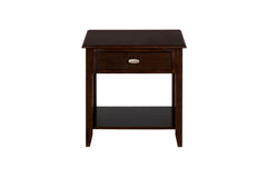 Merlot Merlot End Table - Ornate Home