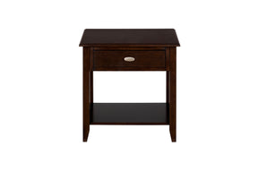 Merlot Merlot End Table - Ornate Home