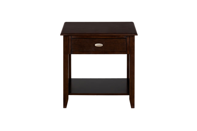 Merlot Merlot End Table - Ornate Home