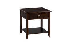 Merlot Merlot End Table - Ornate Home