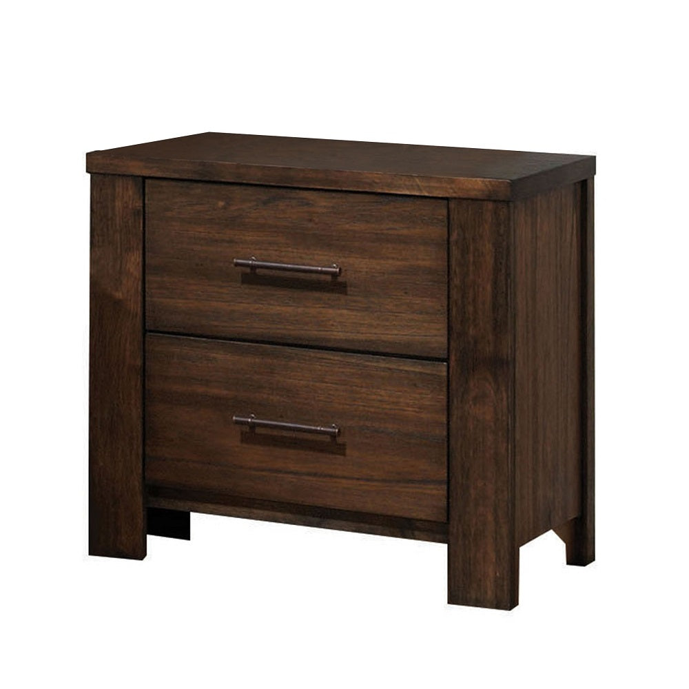 Merrilee 2Drawer Nightstand in Oak 21683 - Ornate Home