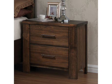 Merrilee 2Drawer Nightstand in Oak 21683 - Ornate Home
