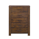 Merrilee 5Drawer Chest in Oak 21686 - Ornate Home