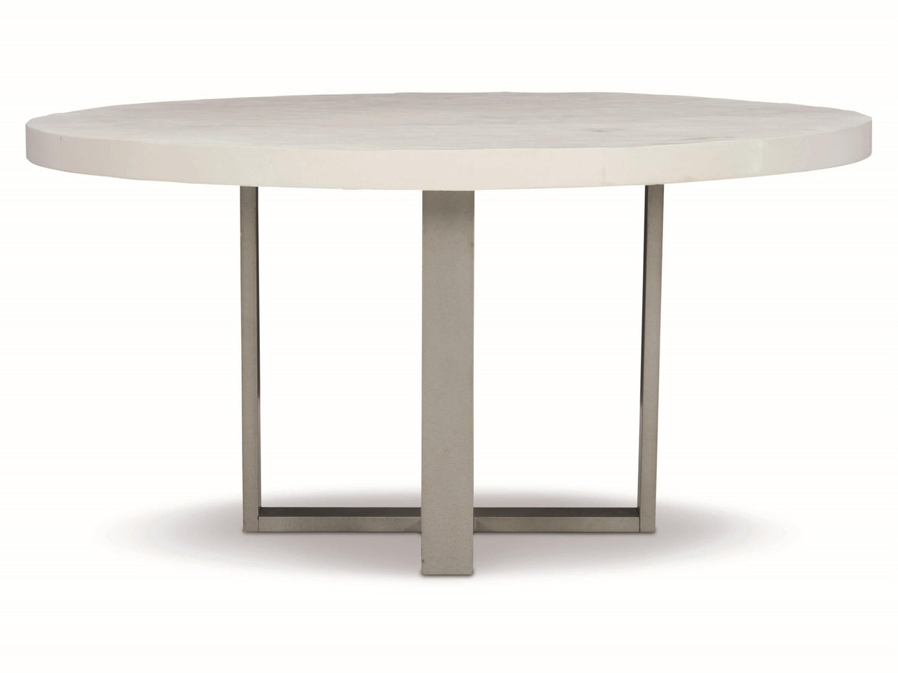 Merrion Bone/Grey Mist Dining Table - Ornate Home