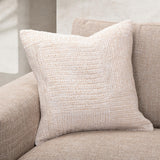 Merrit Ivory 20"x20" Throw Pillow (Set of 2)