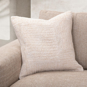 Merrit Ivory 20"x20" Throw Pillow (Set of 2)