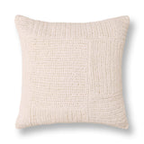 Merrit Ivory 20"x20" Throw Pillow (Set of 2)