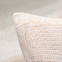 Merrit Ivory 20"x20" Throw Pillow (Set of 2)