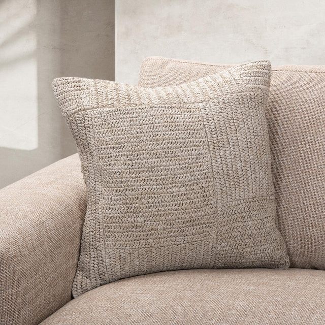 Merrit Natural 20"x20" Throw Pillow (Set of 2)
