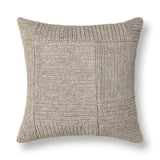 Merrit Natural 20"x20" Throw Pillow (Set of 2)