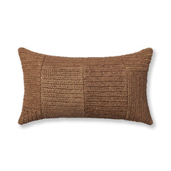Merritt Amber Brown 14"x26" Throw Pillow (Set of 2) - Ornate Home
