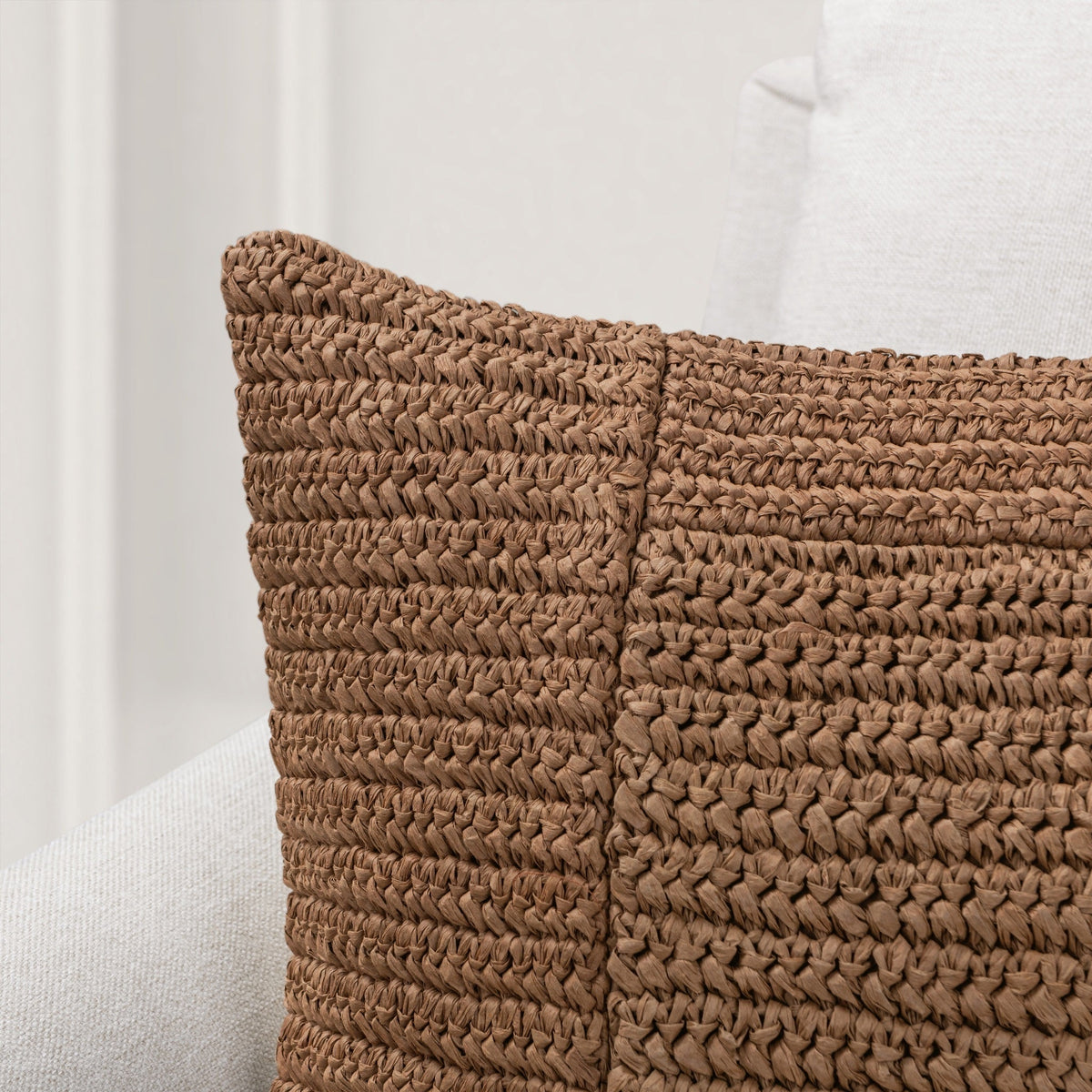 Merritt Amber Brown 14"x26" Throw Pillow (Set of 2)