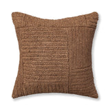 Merritt Amber Brown 22"x22" Throw Pillow (Set of 2)