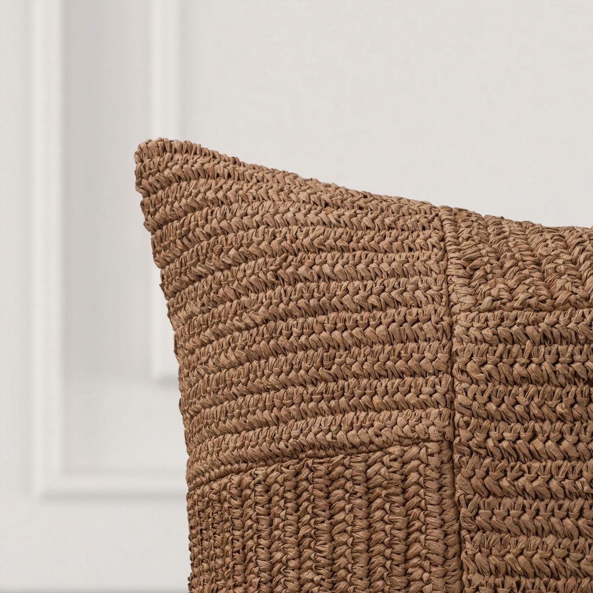 Merritt Amber Brown 22"x22" Throw Pillow (Set of 2)
