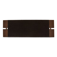 Merritt Dark Brown Outdoor Bench - Ornate Home