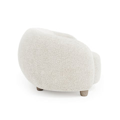 Merritt Ivory Sofa Without Pillows - Ornate Home